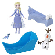 Disney Frozen Elsa Small Doll with Olaf & Bruni Character Friends