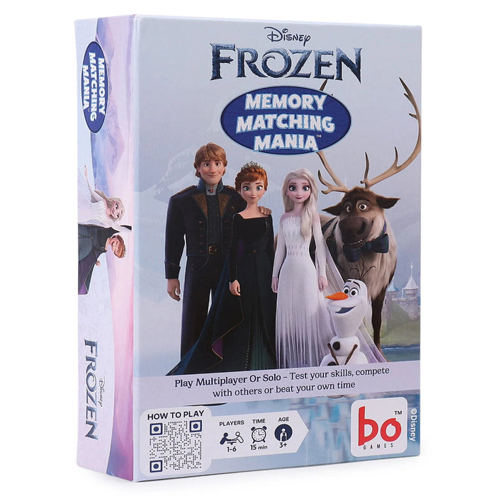 Disney Frozen Memory Matching Mania Playing Card Game-Kids Games-Hasbro-Toycra