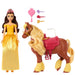 Disney Mattel Princess Toys, Belle Fashion Doll & Philippe Horse with Saddle, Brushable Mane & Tail & 4 Styling Accessories, Inspired by Movie-Dolls-Barbie-Toycra