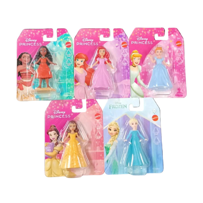 Disney Mini Figure Doll - Set of 5-Action & Toy Figures-Mattel-Toycra