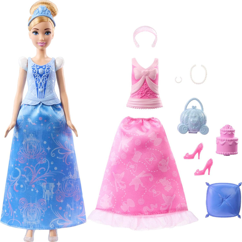 Disney Princess 2-in-1 Stories Cinderella Fashion Doll