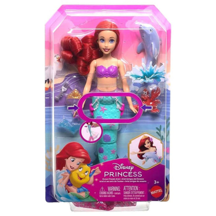 princess ariel small doll cartoon