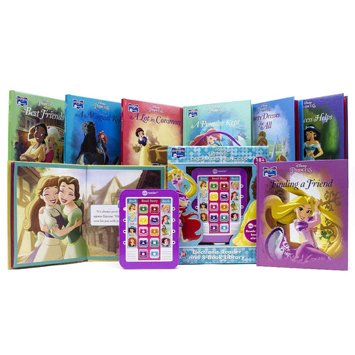 Disney Princess Dream Big Princess Electronic Reader And 8-Book Library-Story Books-RBC-Toycra