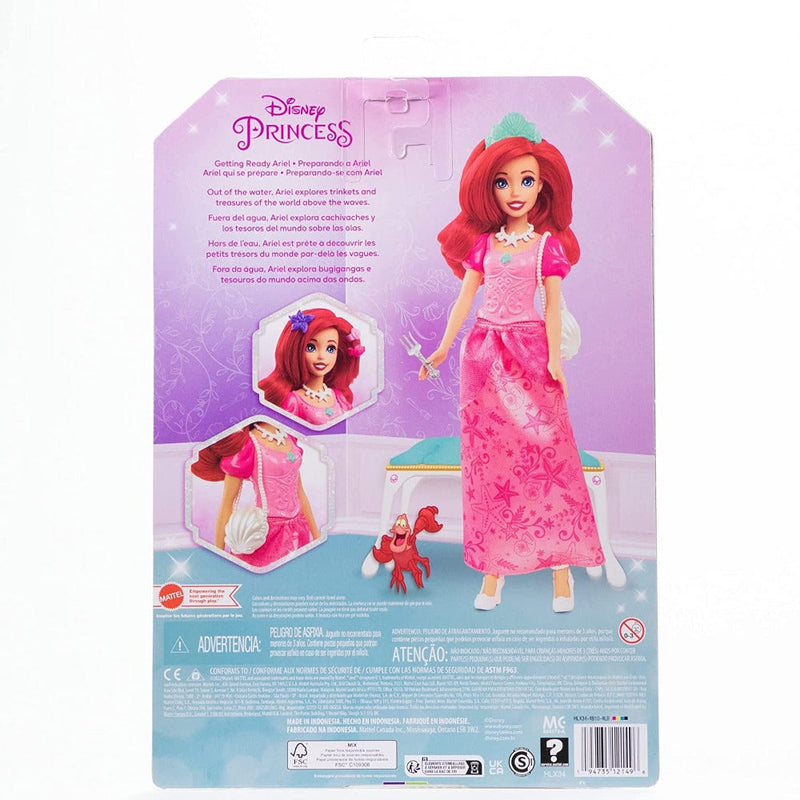 Disney Princess Getting Ready Ariel With Accessories
