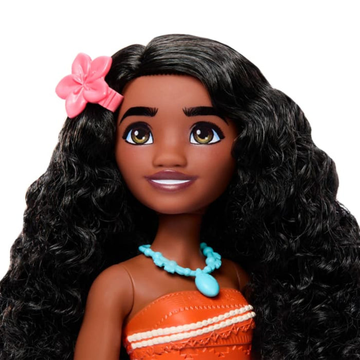 Disney Princess Ocean Friends Moana Doll With Moldable Sand, Animal Friend & 8 Accessories-Dolls-Mattel-Toycra