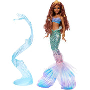 Disney the Little Mermaid Deluxe Mermaid Ariel Doll With Hair Beads And Stand