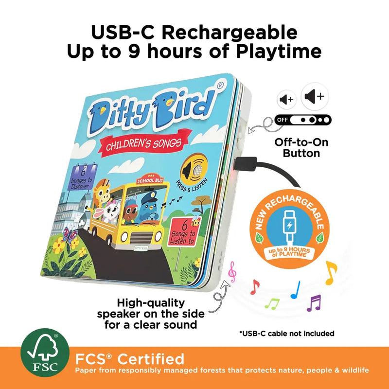 Ditty Bird Musical Book