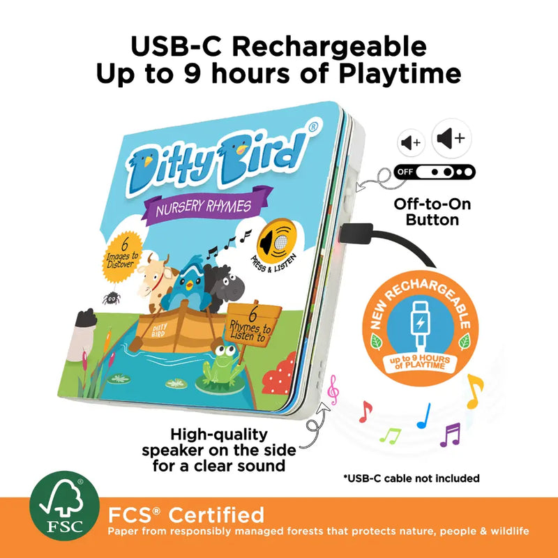 Ditty Bird Musical Book
