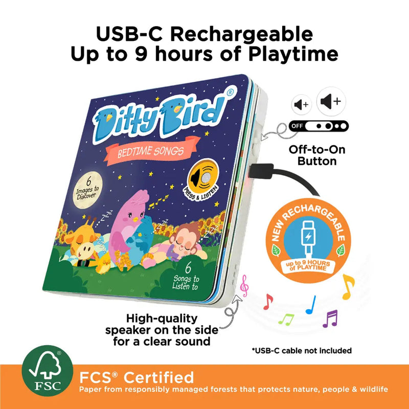 Ditty Bird Musical Book