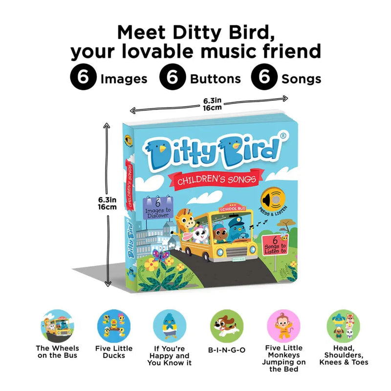 Ditty Bird Musical Book