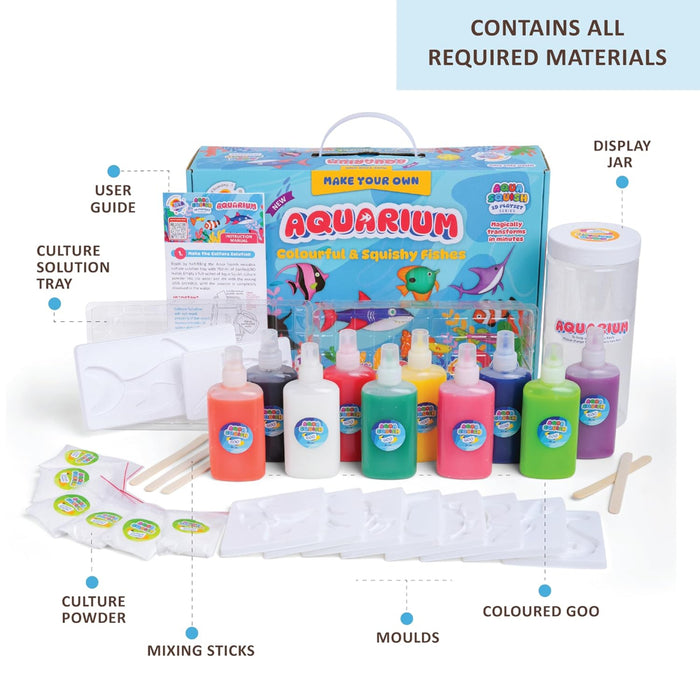 Diy Science Aquarium Aqua Squish Kit-Novelty Toys-Diy Science-Toycra