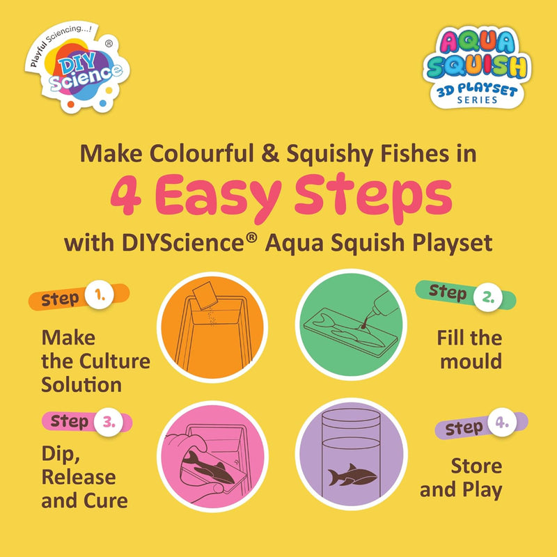 Diy Science Aquarium Aqua Squish Kit