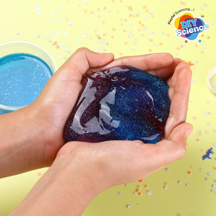 Diy Science Galaxy Glitter Slime Kit-STEM toys-Diy Science-Toycra