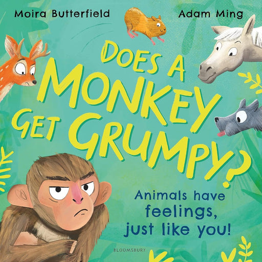 Does A Monkey Get Grumpy-Picture Book-Bl-Toycra