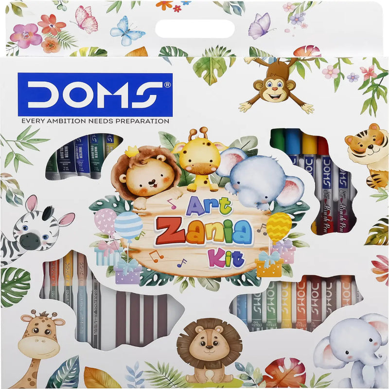 Doms Art Zania Kit Colouring & Painting Set