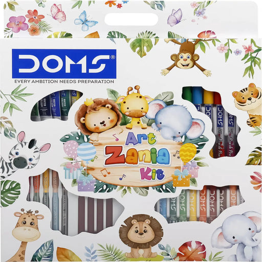 Doms Art Zania Kit Colouring & Painting Set