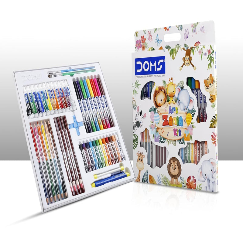 Doms Art Zania Kit Colouring & Painting Set