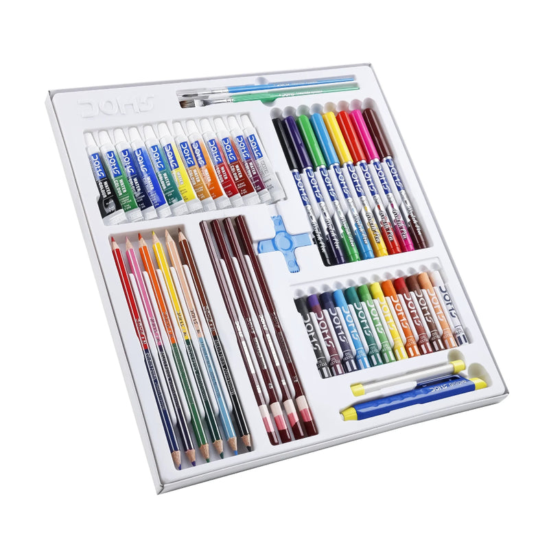 Doms Art Zania Kit Colouring & Painting Set