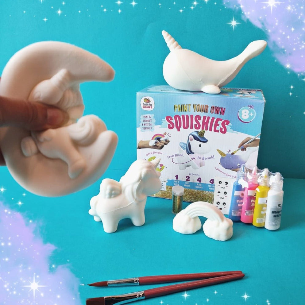 Doodle Hog Squishies Paint Kit Unicorn — Toycra