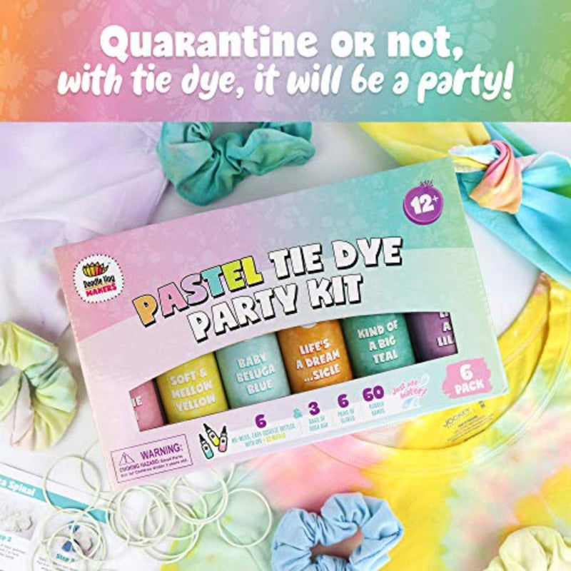 Doodle Hog Tie Dye Party Kit