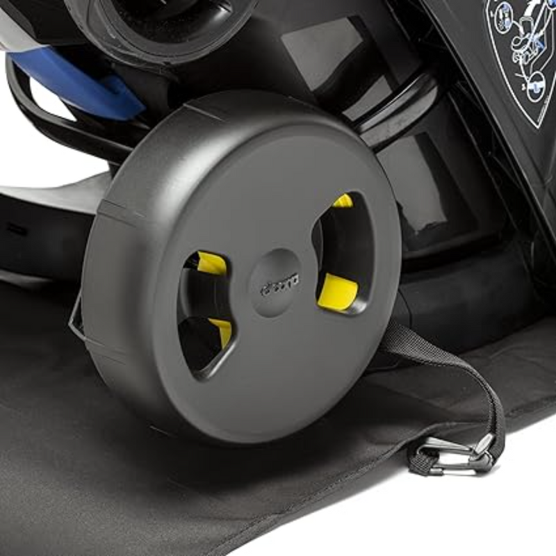 Doona Wheel Covers - Black Pushchair Wheel Protectors