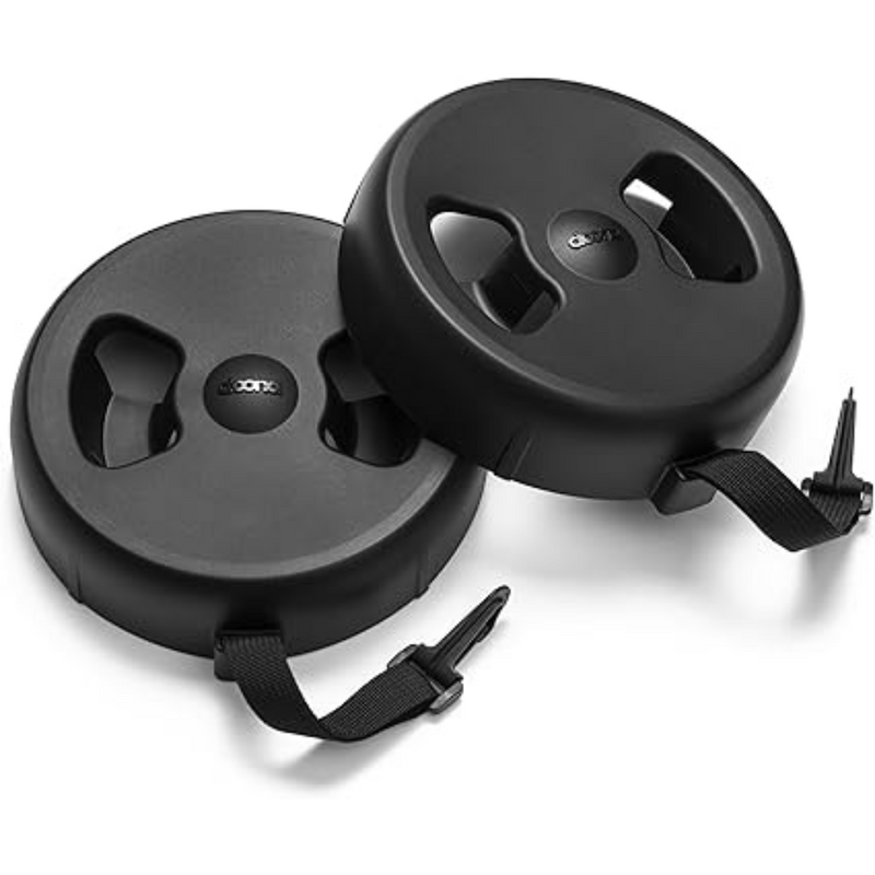 Doona Wheel Covers - Black Pushchair Wheel Protectors