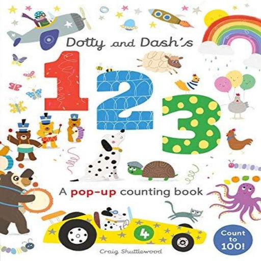 Dotty and Dash's 1, 2, 3-Board Book-Prh-Toycra
