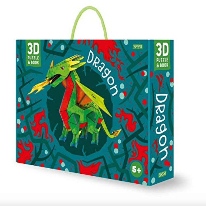 Dragon 3D Puzzle & Book-Puzzles-RBC-Toycra