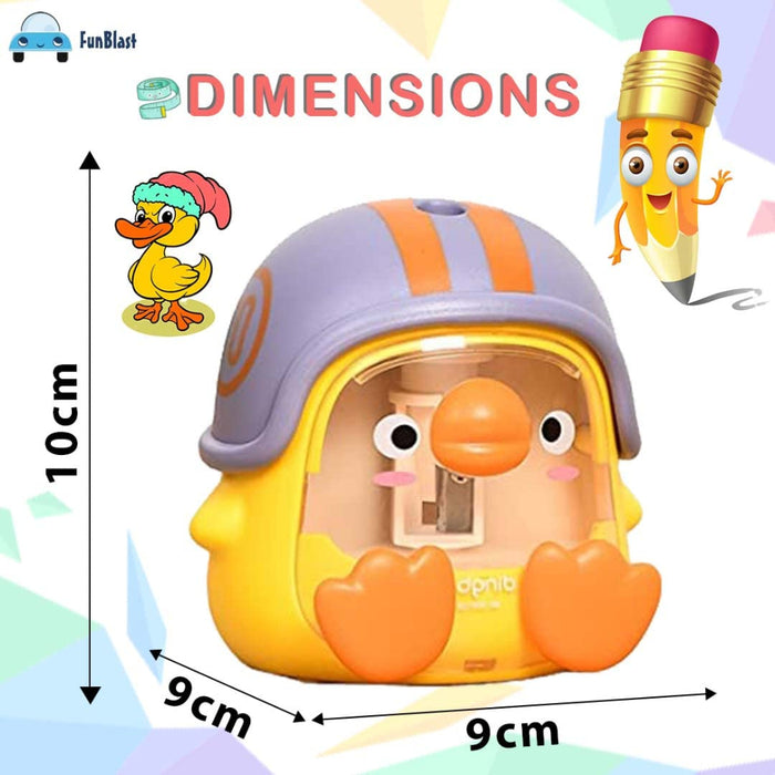 Duck Cartoon Sharpener-Stationery-Bright International-Toycra