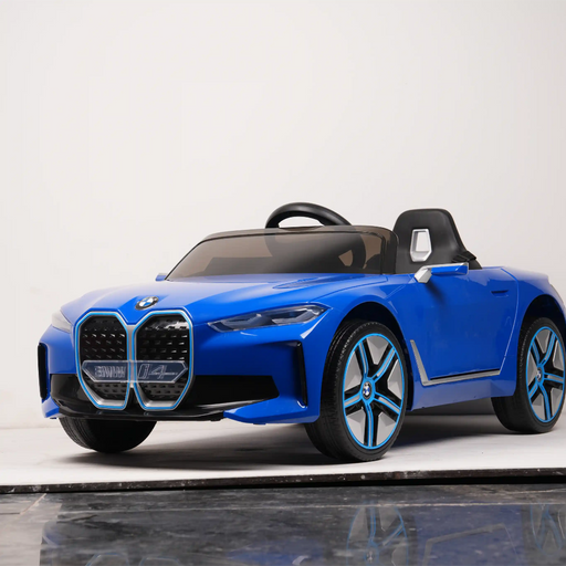 EMotorad Formula Fun BMW i4 Ride-On Car for Kids-(Blue)-Ride Ons-Formula Fun-Toycra