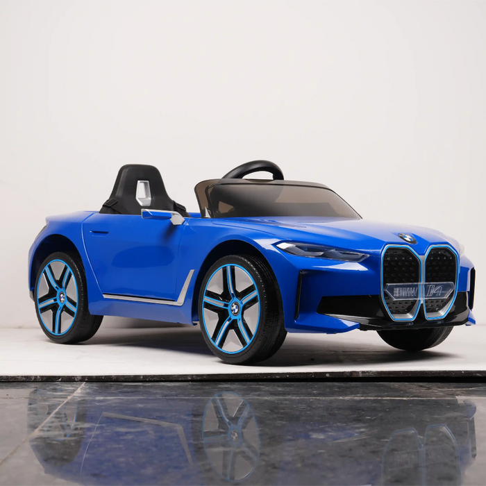 EMotorad Formula Fun BMW i4 Ride-On Car for Kids-(Blue)-Ride Ons-Formula Fun-Toycra