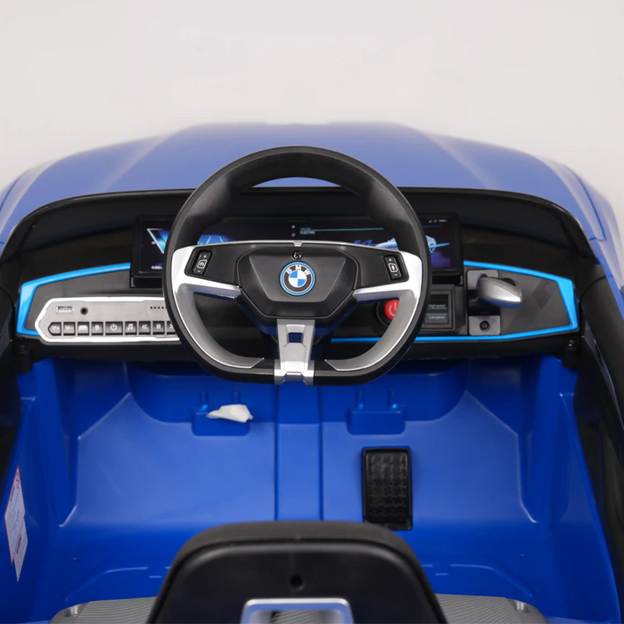 EMotorad Formula Fun BMW i4 Ride-On Car for Kids-(Blue)-Ride Ons-Formula Fun-Toycra