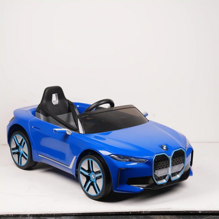 EMotorad Formula Fun BMW i4 Ride-On Car for Kids-(Blue)-Ride Ons-Formula Fun-Toycra