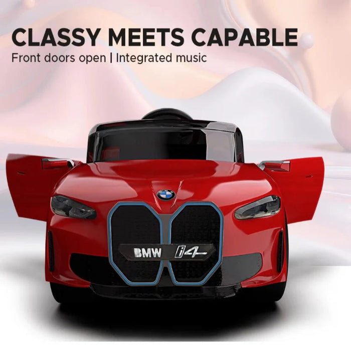 EMotorad Formula Fun BMW i4 Ride-On Car for Kids-(Red)-Ride Ons-Formula Fun-Toycra