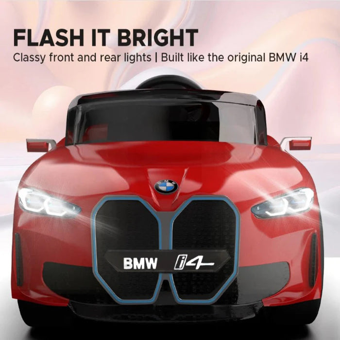 EMotorad Formula Fun BMW i4 Ride-On Car for Kids-(Red)-Ride Ons-Formula Fun-Toycra