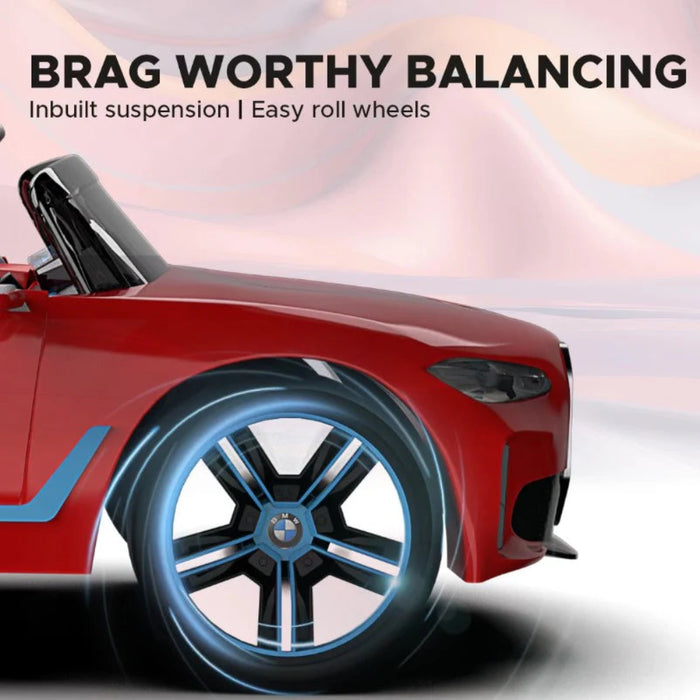 EMotorad Formula Fun BMW i4 Ride-On Car for Kids-(Red)-Ride Ons-Formula Fun-Toycra