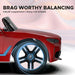 EMotorad Formula Fun BMW i4 Ride-On Car for Kids-(Red)-Ride Ons-Formula Fun-Toycra