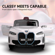 EMotorad Formula Fun BMW i4 Ride-On Car for Kids-(White)-Ride Ons-Formula Fun-Toycra