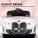 EMotorad Formula Fun BMW i4 Ride-On Car for Kids-(White)-Ride Ons-Formula Fun-Toycra
