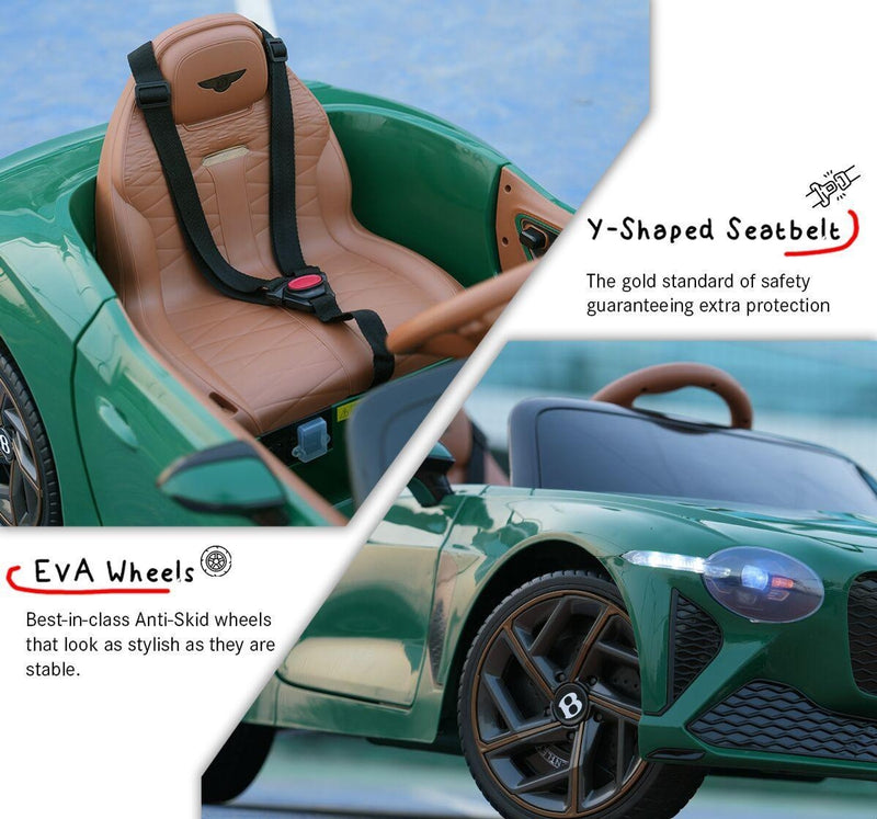 EMotorad Formula Fun Bentley Bacalar - Green