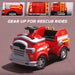 EMotorad Formula Fun Fire Truck -Red-Ride Ons-Formula Fun-Toycra