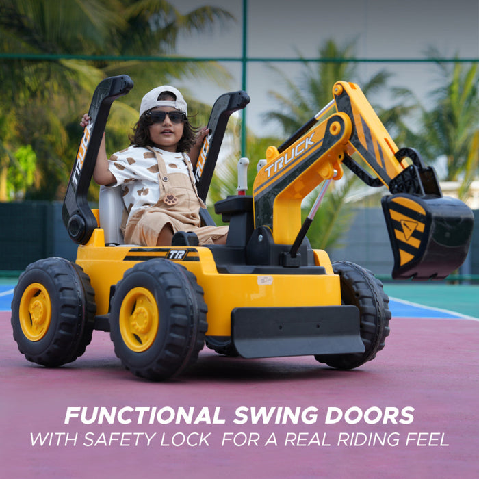 EMotorad Formula Fun Fully Working Excavators (Battery Operated)-Ride Ons-Formula Fun-Toycra