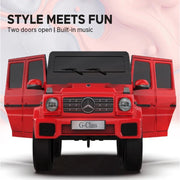 EMotorad Formula Fun Mercedes Benz G-Wagon Ride-On Car for Kids (Red)-Ride Ons-Formula Fun-Toycra
