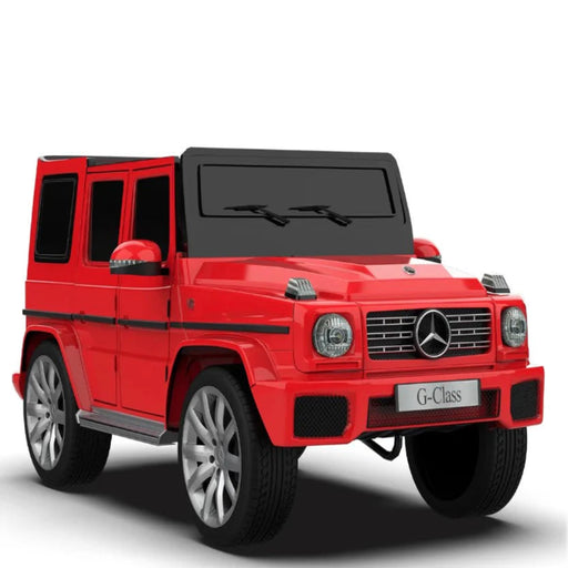 EMotorad Formula Fun Mercedes Benz G-Wagon Ride-On Car for Kids (Red)-Ride Ons-Formula Fun-Toycra