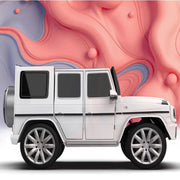 EMotorad Formula Fun Mercedes Benz G-Wagon Ride-On Car for Kids (White)-Ride Ons-Formula Fun-Toycra