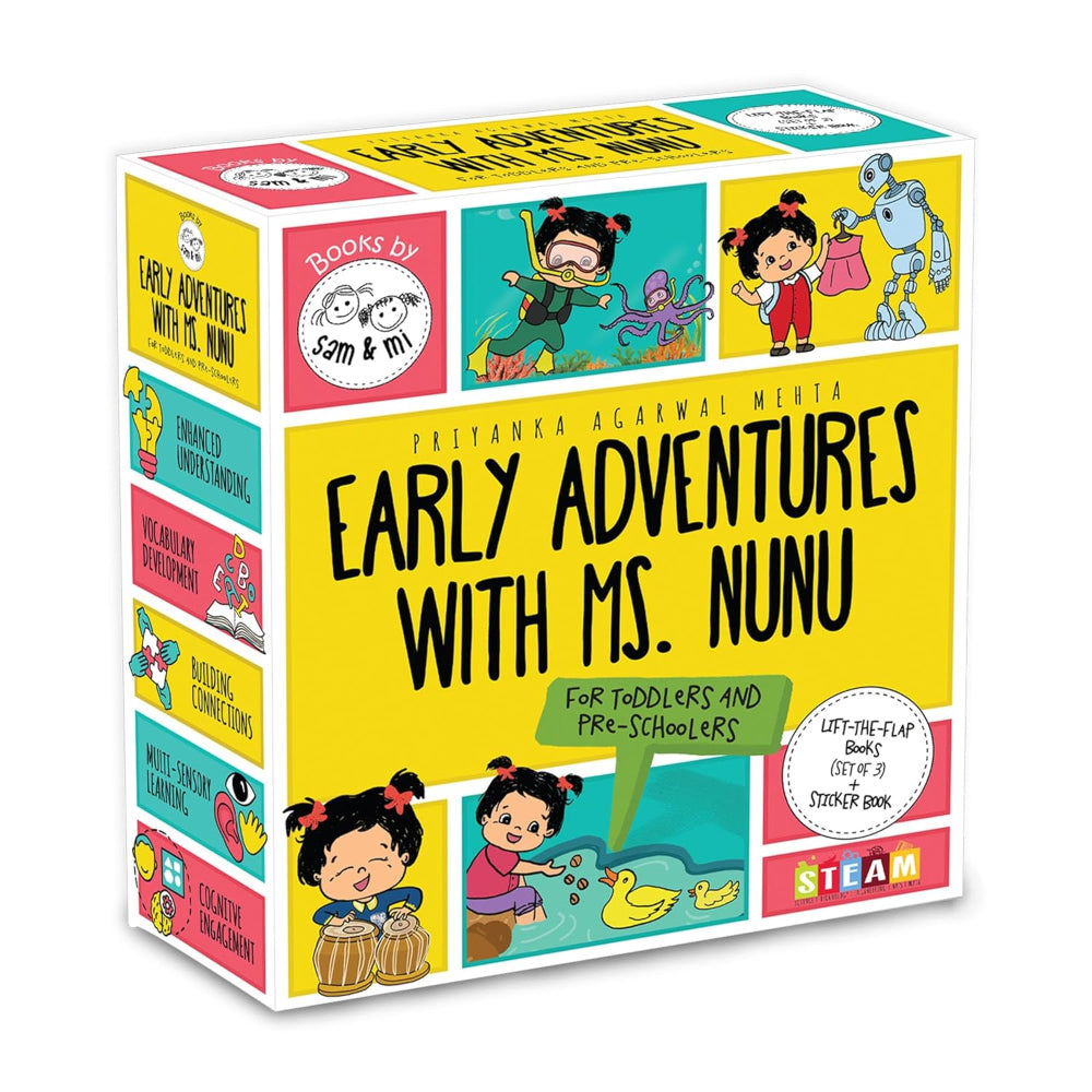 Early Adventures With Ms. Nunu (Set Of 4 Books)