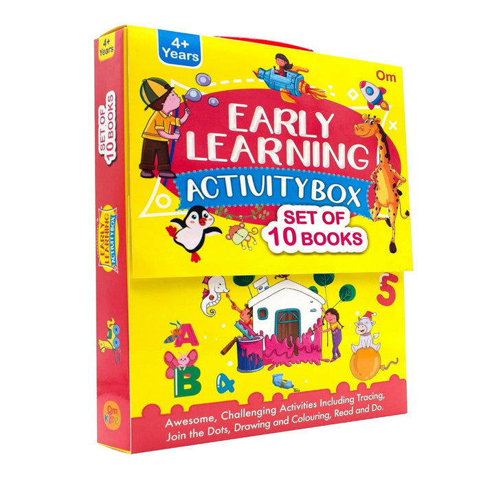 Early Learning Activity Box (Set Of 10 Books)-Activity Books-Ok-Toycra