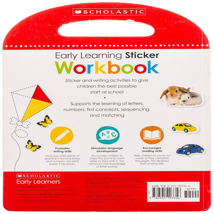 Early Learning Sticker Workbook-Activity Books-RBC-Toycra