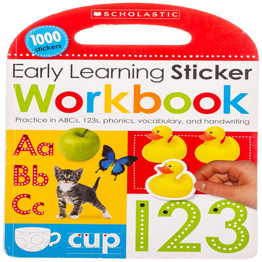 Early Learning Sticker Workbook-Activity Books-RBC-Toycra