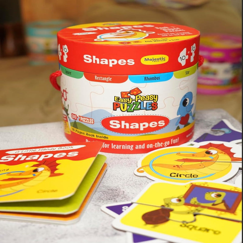 Easy Peasy Big Size Colour Puzzles (20 Pieces)